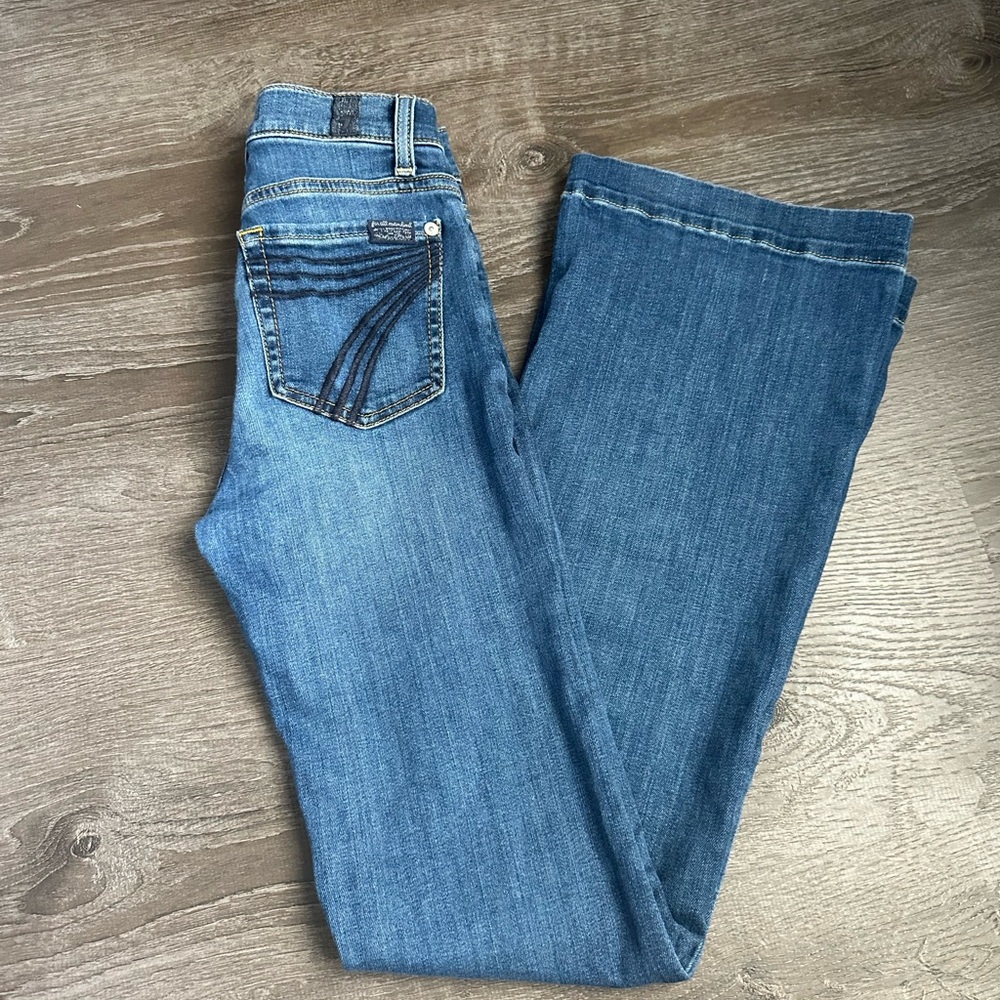 7 For All Mankind Flare Jeans size 23